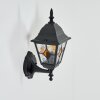 Naofe Aplique de exterior, Apliques Negro, 1 luz