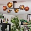 Ripoll Plafones, Luminarias esféricas Cromo, dorado, Color cobre, Ahumado, 6 luces Ripoll Plafones, Luminarias esféricas Cromo, dorado, Color cobre, Ahumado, 6 luces