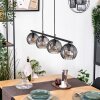 Koyoto Lámparas suspendidas, Luminarias esféricas, Lámparas colgantes Ahumado, 4 luces