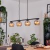 Koyoto Lámparas suspendidas, Luminarias esféricas, Lámparas colgantes Colores ámbar, 4 luces