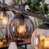 Koyoto Lámparas suspendidas, Luminarias esféricas, Lámparas colgantes Colores ámbar, Transparente, Ahumado, 4 luces
