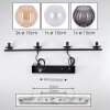 Koyoto Lámparas suspendidas, Luminarias esféricas, Lámparas colgantes Colores ámbar, Transparente, Ahumado, 4 luces