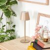 Salgadinho Lámpara de mesa de exterior, Lámparas de mesa LED Color arena, 1 luz