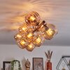 Koyoto Plafones, Luminarias esféricas Colores ámbar, 10 luces