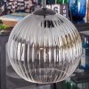 Koyoto Lámparas suspendidas, Luminarias esféricas, Lámpara colgante de clúster Colores ámbar, dorado, Transparente, Ahumado, 4 luces