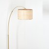 Sabadim Lámpara de pie Latón, Negro, 1 luz