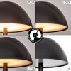 Laken Lámpara de mesa de exterior, Lámpara de baño, Lámparas de mesa LED Negro, 1 luz
