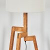 Soungou Lámpara de pie Crudo, Negro, 1 luz