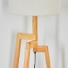 Soungou Lámpara de pie Crudo, Negro, 1 luz