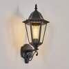 Hongkong Aplique de exterior, Apliques Negro, 1 luz
