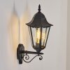 Hongkong Aplique de exterior, Apliques Negro, 1 luz