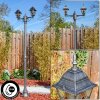 Naofe Candelabro, Iluminación de caminos Negro, Plata, 2 luces