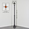 Naofe Candelabro, Iluminación de caminos Negro, 1 luz
