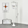 Naofe Iluminación de caminos Blanca, 1 luz