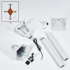 Naofe Iluminación de caminos Blanca, 1 luz