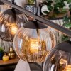 Koyoto Lámparas suspendidas, Luminarias esféricas, Lámparas colgantes Colores ámbar, Ahumado, 4 luces