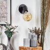 Geira Spot techo, Apliques, Spot de pared Negro, 1 luz