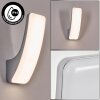 Gilan Aplique de exterior, Apliques LED Plata, 1 luz
