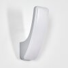 Gilan Aplique de exterior, Apliques LED Plata, 1 luz