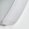 Gilan Aplique de exterior, Apliques LED Plata, 1 luz