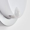 Jelad Aplique de exterior, Apliques LED Plata, 1 luz, Sensor de movimiento