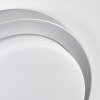 Jelad Aplique de exterior, Apliques LED Plata, 1 luz, Sensor de movimiento