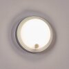 Jelad Aplique de exterior, Apliques LED Plata, 1 luz, Sensor de movimiento