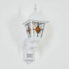 Naofe Aplique de exterior, Apliques Blanca, 1 luz, Sensor de movimiento