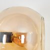 Koyoto Luminarias esféricas, Apliques Colores ámbar, Transparente, 3 luces