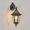 Hongkong Aplique de exterior, Apliques dorado, Negro, 1 luz