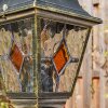 Naofe Iluminación de caminos Marrón, dorado, 1 luz, Sensor de movimiento