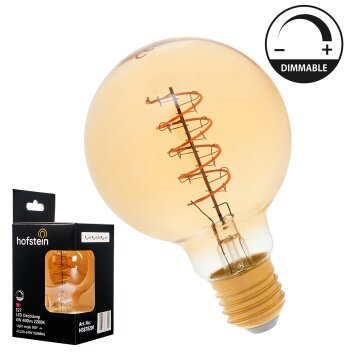 E27 6 Watt blanco cálido regulable 400 Lumen