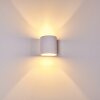 Galpones Aplique Blanca, 1 luz