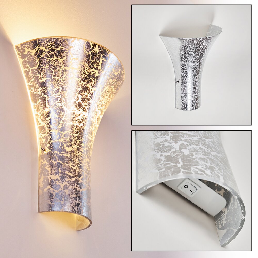 Nerola Aplique Plata, 1 luz main product photo