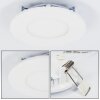 Finsrud Lámpara empotrable LED Blanca, 1 luz