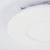 Finsrud Lámpara empotrable LED Blanca, 1 luz
