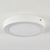 Finsrud Lámpara de Techo LED Blanca, 1 luz