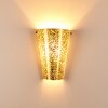 Zera Aplique dorado, 1 luz