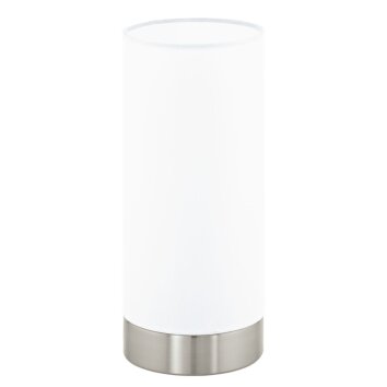 Eglo PASTERI Lámpara de mesa Níquel-mate, 1 luz