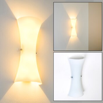 Aplique Zimbo Cromo, 2 luces