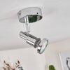 Morges Lámpara de Techo LED Cromo, 1 luz