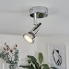 Morges Lámpara de Techo LED Cromo, 1 luz
