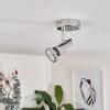 Morges Lámpara de Techo LED Cromo, 1 luz