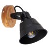 Globo GÜNTHER Aplique Negro, 1 luz