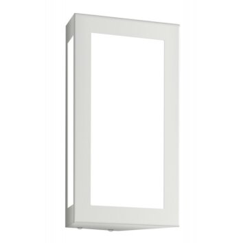 CMD Aqua Long Aplique para exterior Blanca, 1 luz, Sensor de movimiento