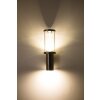 Popoyan Aplique para exterior LED Acero inoxidable, 2 luces