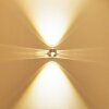 Rio Aplique LED Plata, 2 luces