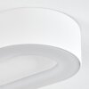 Paleroo Lámpara de techo para exterior LED Blanca, 1 luz