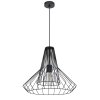 Globo CAVIA Lámpara Colgante Negro, 1 luz
