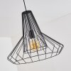 Ghent Lámpara Colgante Negro, 1 luz